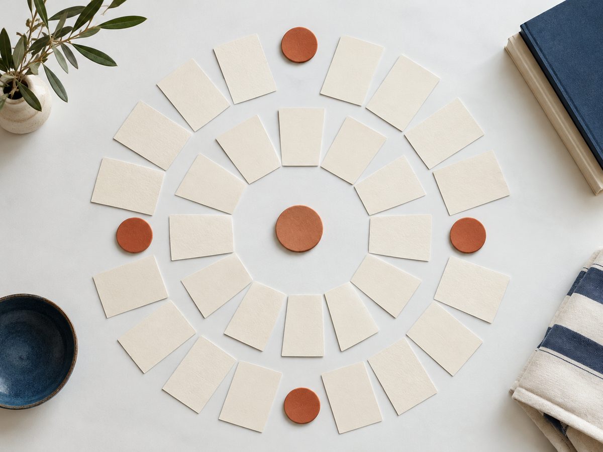 Audience segments arranged as grouped cards